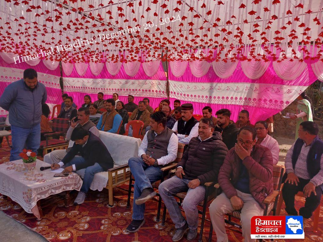 Under the Good Governance Week, people's problems were heard in various panchayats in the Sadar subdivision